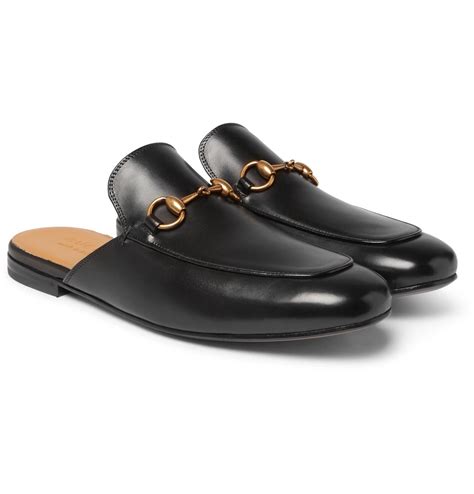 gucci slip ons men|gucci backless loafers men.